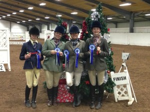 Winning Open Team, Georgia Cabb, Mari Edwards, Sophie Toogood and Brier Leahy
