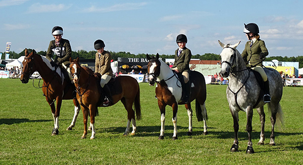 Inter Hunt Relay Team at Cheshire Show