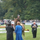 Megan Roberts and Antonia Woodbine at Burghley Horse Trials